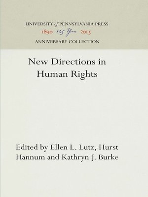 cover image of New Directions in Human Rights